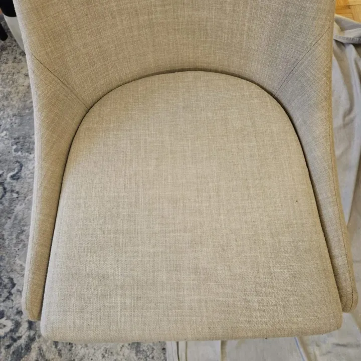 After professional Upholstered Chair Cleaning Toronto